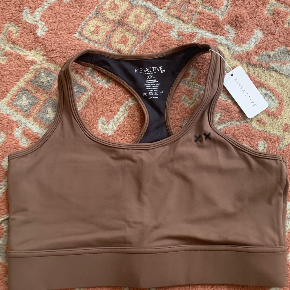Active USA Women's Cocoa Sports Bra